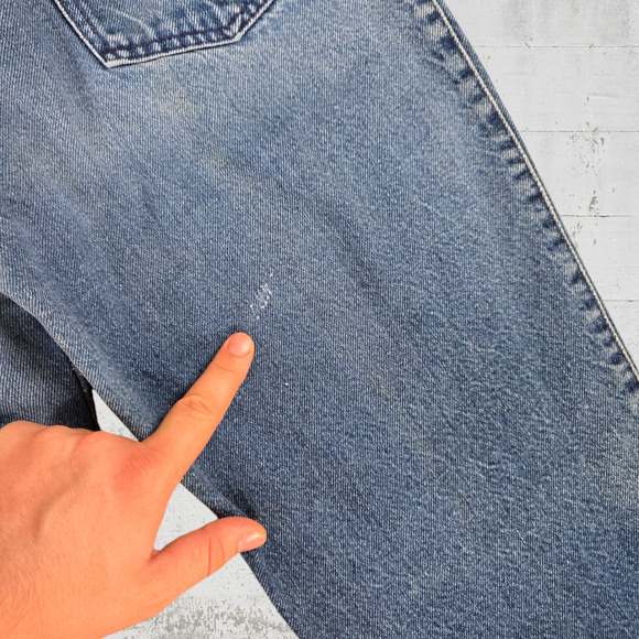 80s Vintage Medium Wash Tapered Leg Sasson High Waisted Mom Jeans Size 26 - Picture 8 of 11